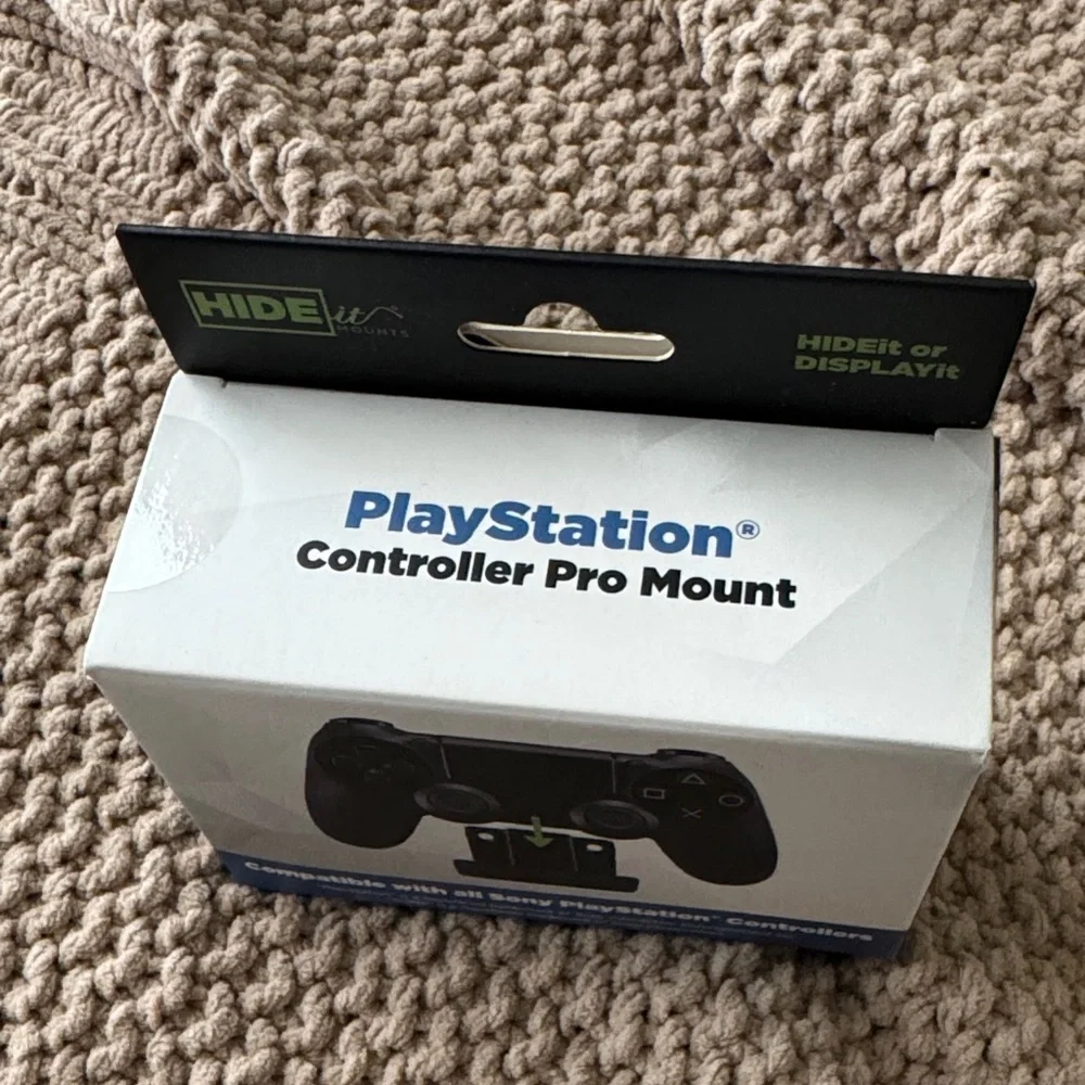 Black Controller Wall Mount for PlayStation